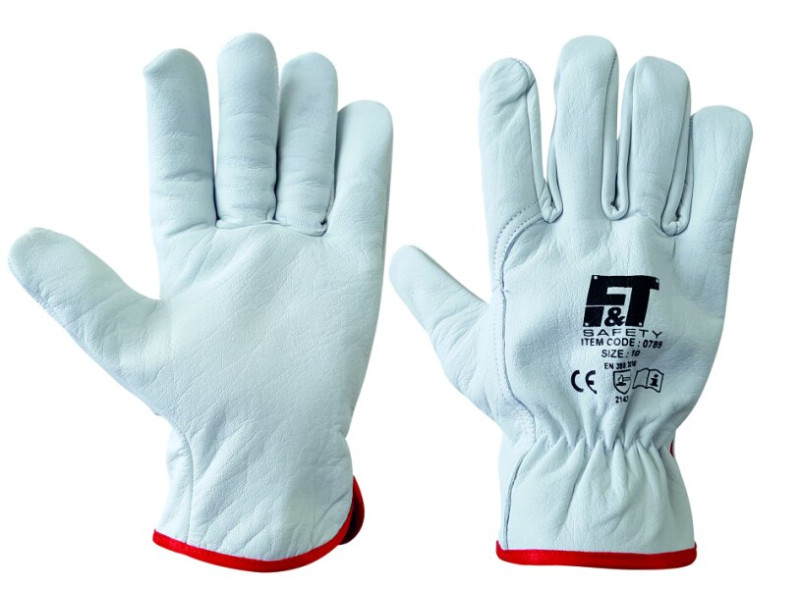 FT LEATHER DRIVER GLOVES (0789)