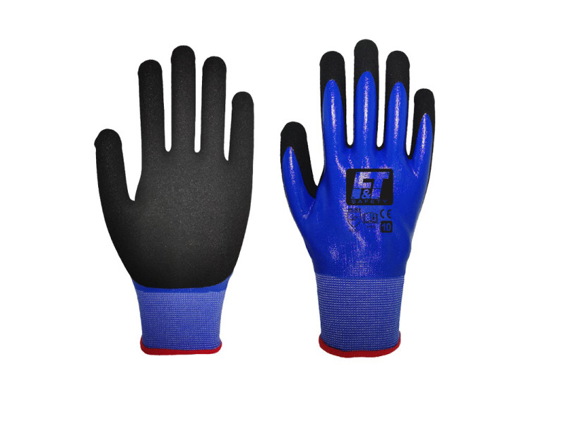 FT NITRILE GLOVES WATERPROOF (1481)