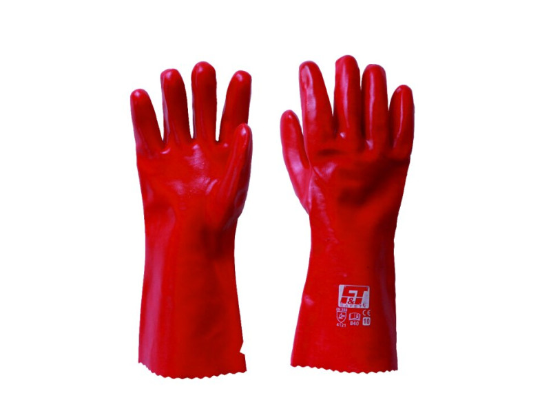 FT WORKING GLOVES PVC-35cm (P840)