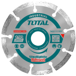 TOTAL ΔΙΑΜΑΝΤΟΔΙΣΚΟΣ ΥΓΡΑΣ ΚΟΠΗΣ Φ-110mm Χ 20mm ΓΙΑ ΚΟΦΤΗ TS3141102 (TAC2111101)