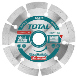 TOTAL DIAMOND DISC UNIVERSAL 125 X 22.2mm (TAC2111253)