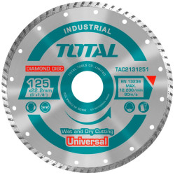 TOTAL DIAMOND DISC UNIVERSAL TURBO 125 X 22.2mm (TAC2131251)