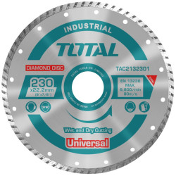 TOTAL DIAMOND DISC UNIVERSAL TURBO 230 X 22.2mm (TAC2132301)