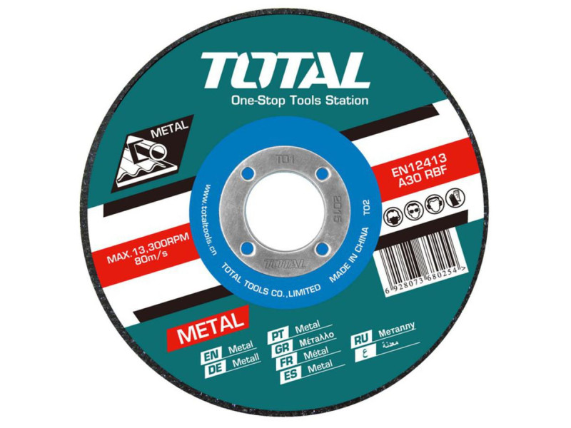 TOTAL INOX - METAL CUTTING DICS 230 X 1.9mm (TAC2212303)