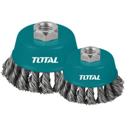 TOTAL WIRE CUP TWIST BRUSH 75mm (TAC32031)