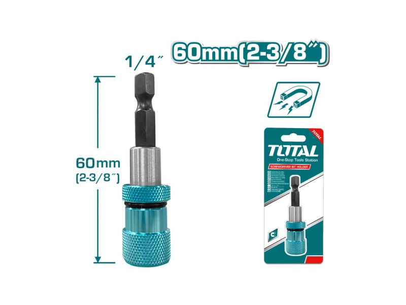 TOTAL Limit screwdriver bit holder (TAC464601)