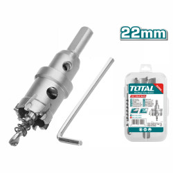 TOTAL ΠΟΤΗΡΟΤΡΥΠΑΝΟ ΚΑΡΒΙΔΙΟΥ ΙΝΟΧ / ΣΙΔΗΡΟΥ 22mm (TAC48221)