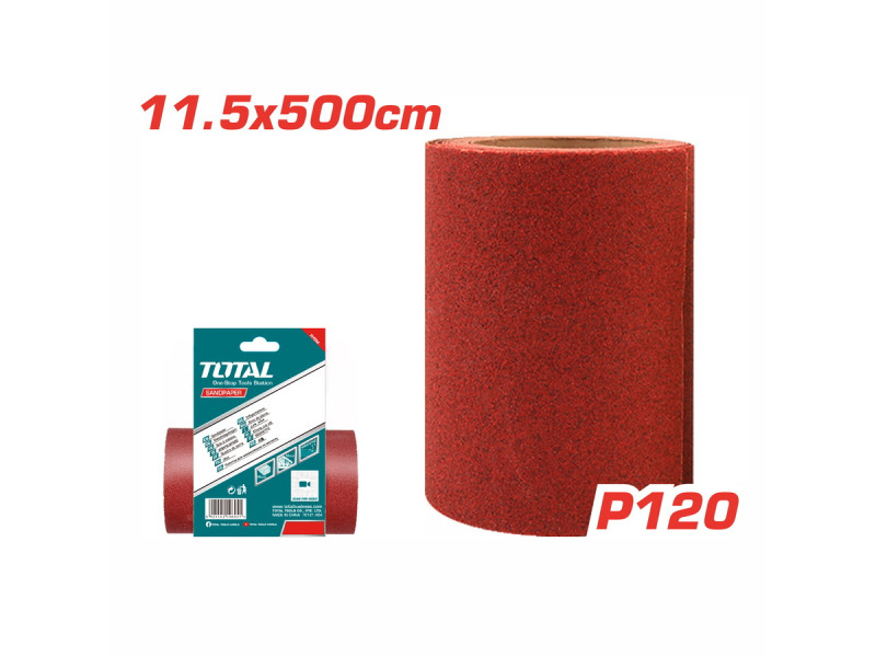 TOTAL Sandpaper P120 (TAC761204)