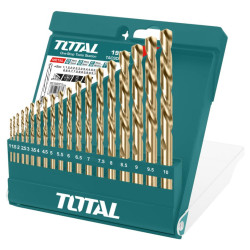 TOTAL HSS TWIST DRILL BITS SET (TACSD0195)
