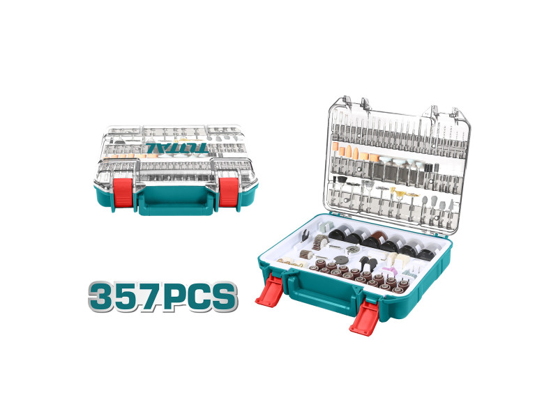 TOTAL 357pcs ACCESSORIES OF MINI DRILL (TACSD13571)