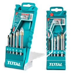 TOTAL GLASS DRILL BITS 5PCS (TACSD7256)