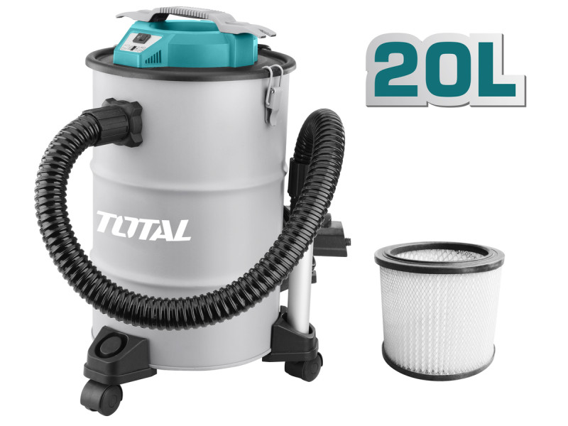 TOTAL ASH VACUUM CLEANER 1.200W - 20Lit (TAVC12201)