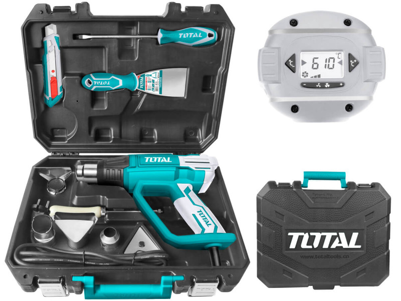TOTAL PROFESSIONAL HEAT GUN 2.000W (TB20062)