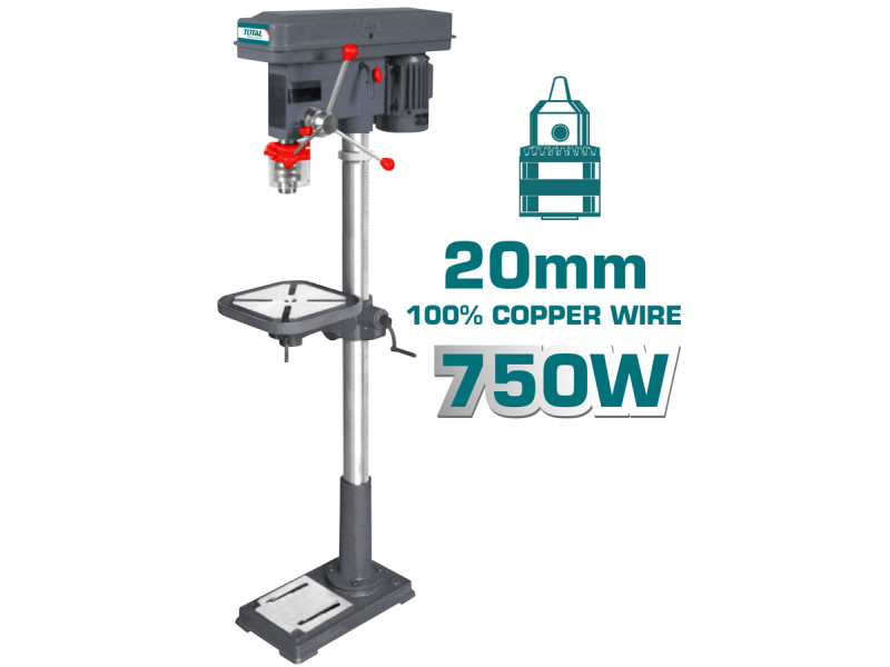 TOTAL DRILL PRESS 750W (TDP207502)