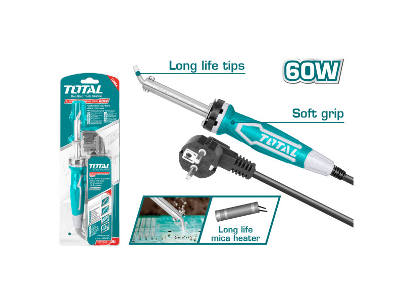 TOTAL ELECTRIC SOLDERING IRON 60W (TET2606)