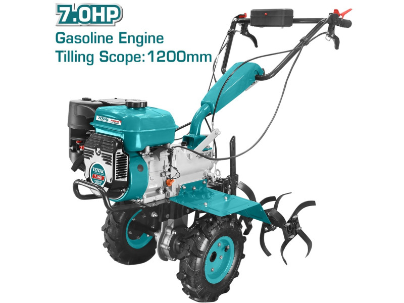 TOTAL Gasoline tiller 212cc (TGC12001)