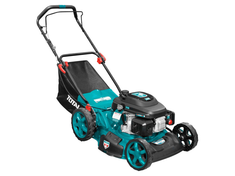 TOTAL Gasoline lawn mower hand push 196cc / 4.8hp / 51cm (TGT196201)