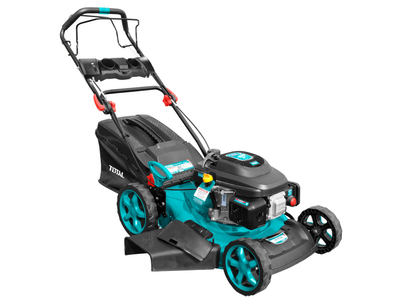 TOTAL Gasoline lawn mower self - propelled 4 in 1 6HP (TGT196202)