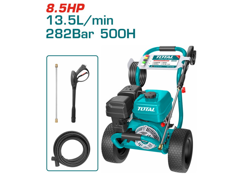 TOTAL Gasoline pressure washer 274cc / 8.5HP (TGT250306)