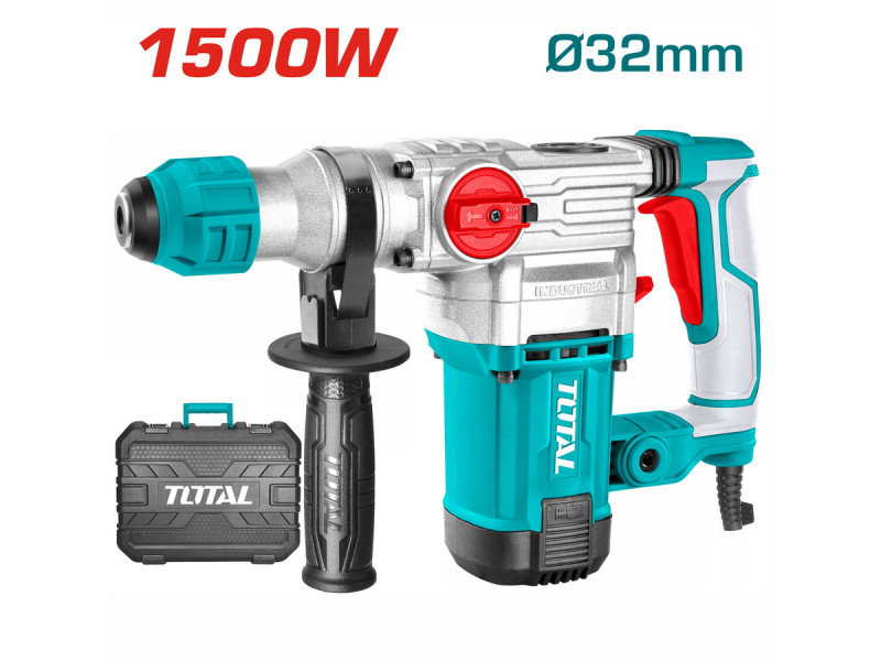 TOTAL Rotary hammer SDS - PLUS 1.500W (TH1153256)