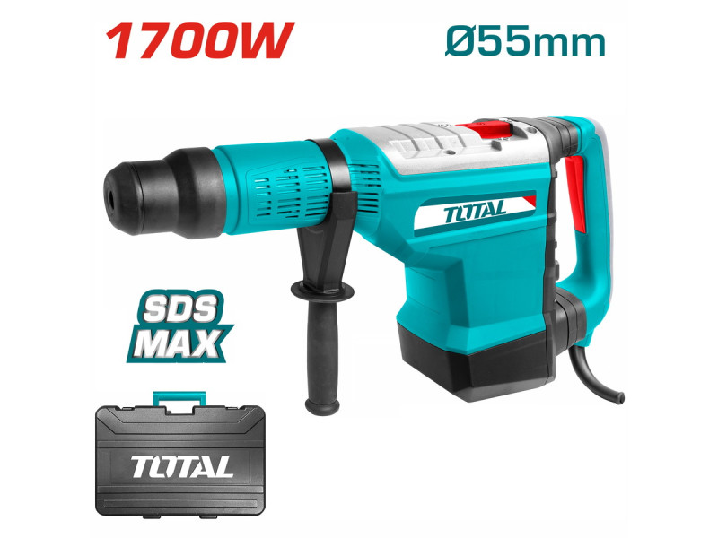 TOTAL Rotary hammer sds-max 1.700W (TH117556)