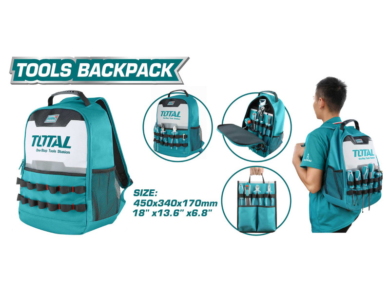 TOTAL TOOLS BACKPACK (THBP0201)