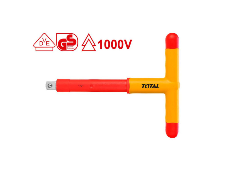 TOTAL 1/2" Insulated T-handle wrench (THITH121)