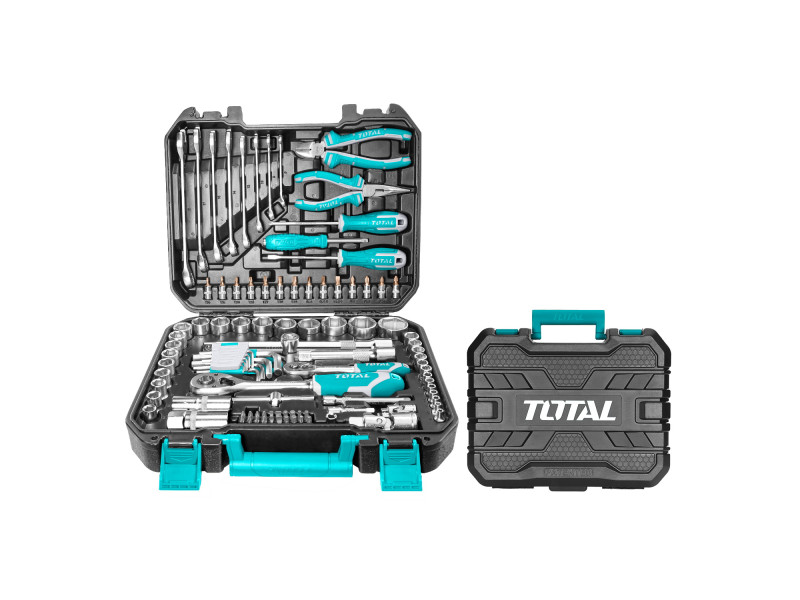 TOTAL 100 Pcs tools set (THKTHP21006)