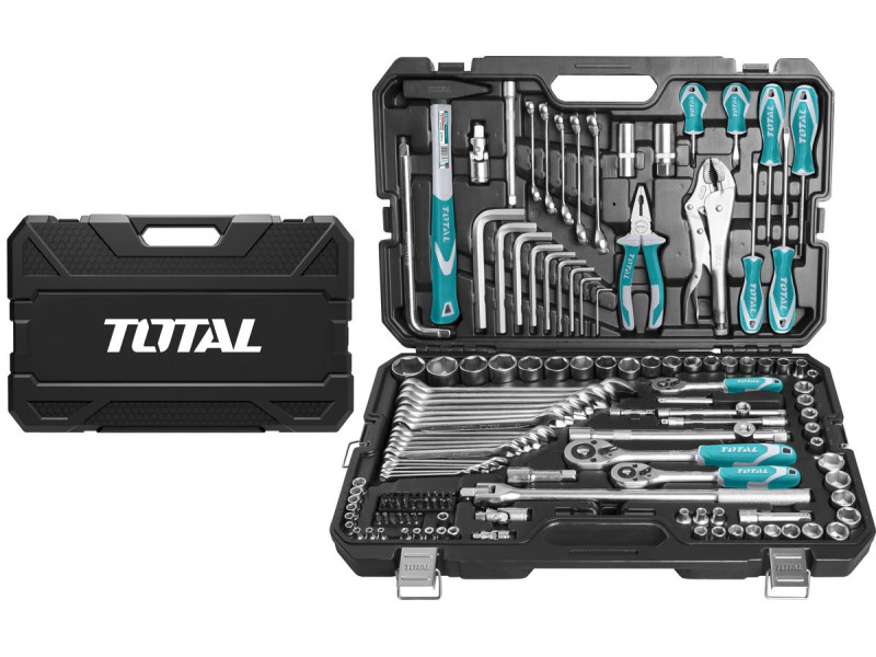 TOTAL COMBINATION TOOLS SET 142pcs (THKTHP21426)