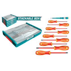 TOTAL 8PCS INSULATED SCREWDRIVERS 1000V (THKTV02S101)