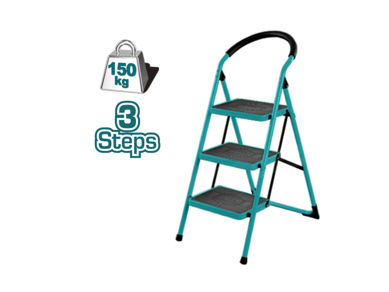 TOTAL METAL LADDER 3 STEPS (THLAD09031)