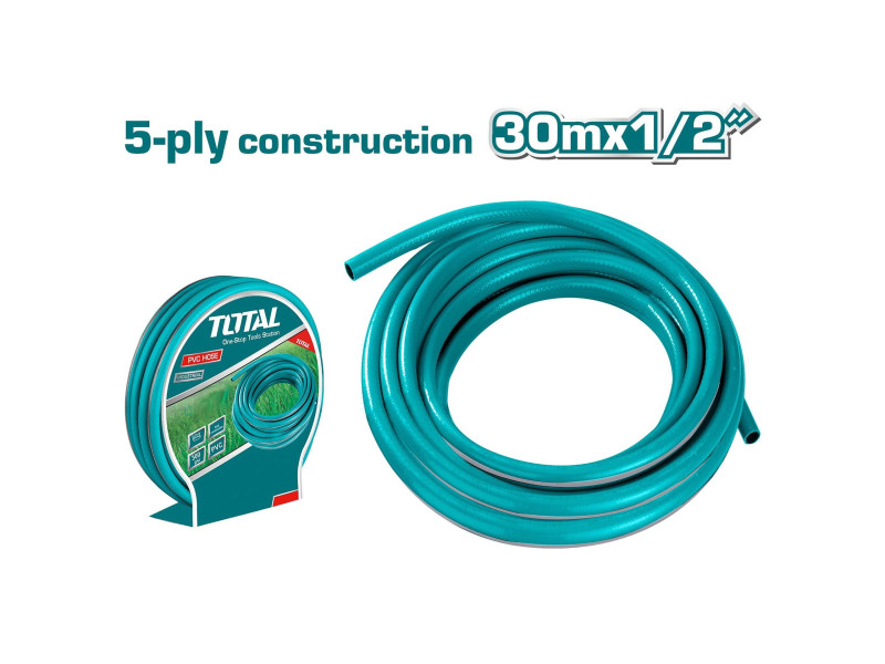 TOTAL PVC HOSE 1/2" - 30m (THPH301255)