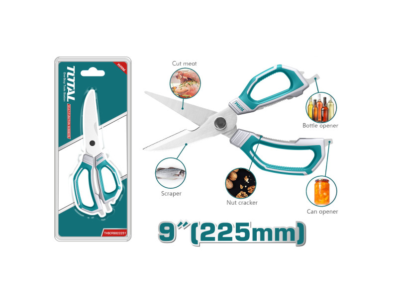 TOTAL KITCHEN SCISSOR 225mm (THSCRS822251)