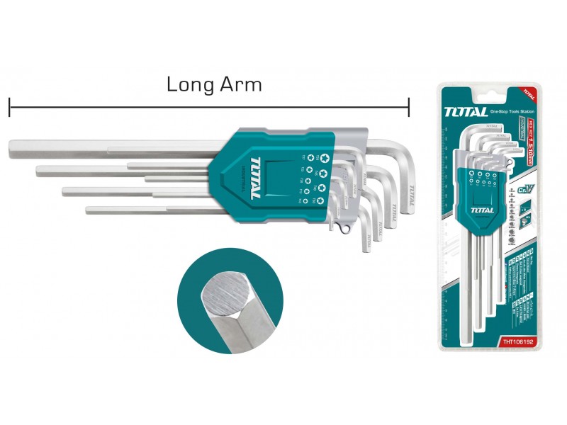 TOTAL HEX KEY 9PCS (THT106192)