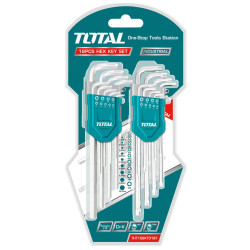 TOTAL SET HEX KEY + TORX KEY 18 PCS (THT106KT0181)