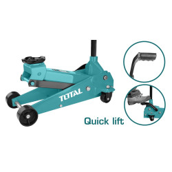 TOTAL Hydraulic garage jack 3T (THT10833)