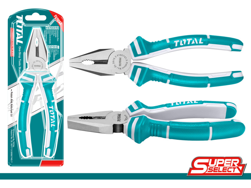 TOTAL COMBINATION PLIER 180mm SUPER SELECT (THT110706P)