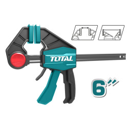 TOTAL QUICK BAR CLAMPS 6" (THT1340601)