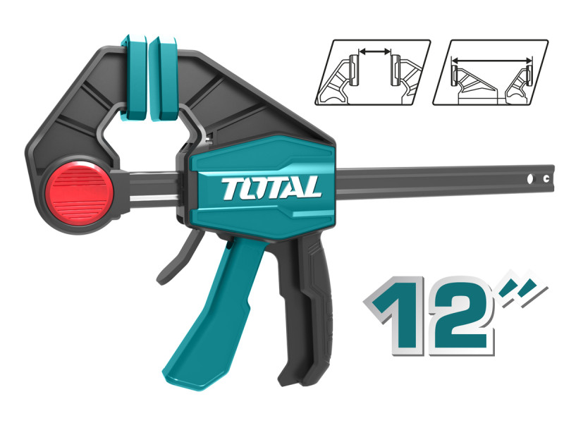 TOTAL QUICK BAR CLAMPS 12" (THT1340602)