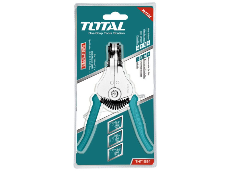 TOTAL WIRE STRIPPER 180mm (THT1591)