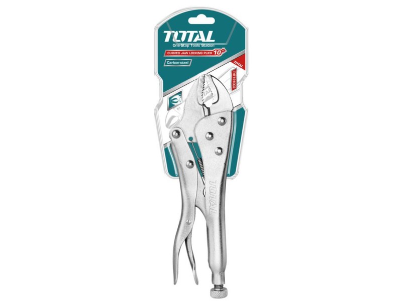 TOTAL CURVED JAW LOCK PLIER 10" (THT191003)