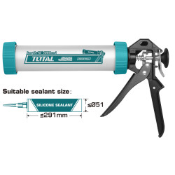 TOTAL ALUMINIUM CAULKING GUN 12" (THT20112)