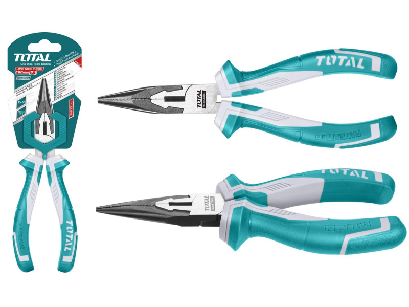 TOTAL LONG NOSE PLIER 160mm (THT220606)