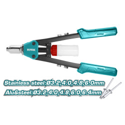 TOTAL HAND RIVETER 320mm (THT32131)
