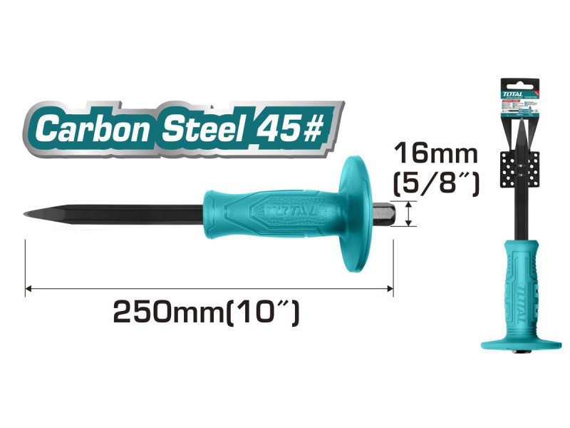 TOTAL CONCRETE CHISEL 250mm (THT4221026)