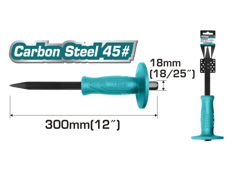 TOTAL CONCRETE CHISEL 300mm (THT4221226)