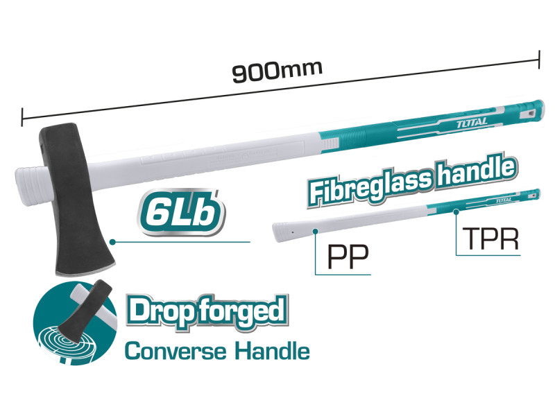 TOTAL SPLITTING WEDGE 6LB / 2.7Kg (THT79806D)