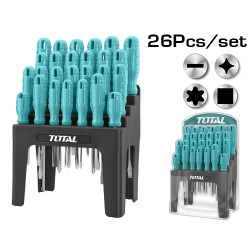 TOTAL 26 Pcs screwdriver set (THTDC252601)