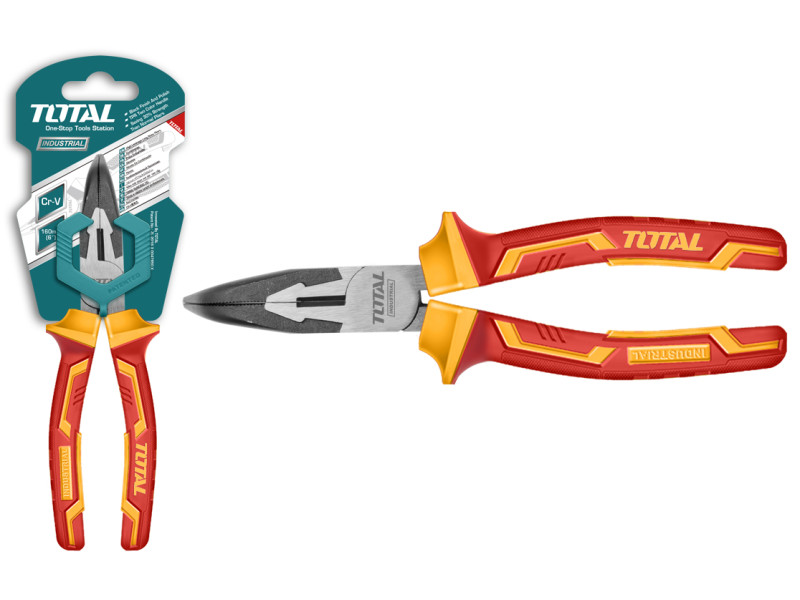 TOTAL INSULATED BENT NOSE PLIER 1000V 200mm (THT2481)