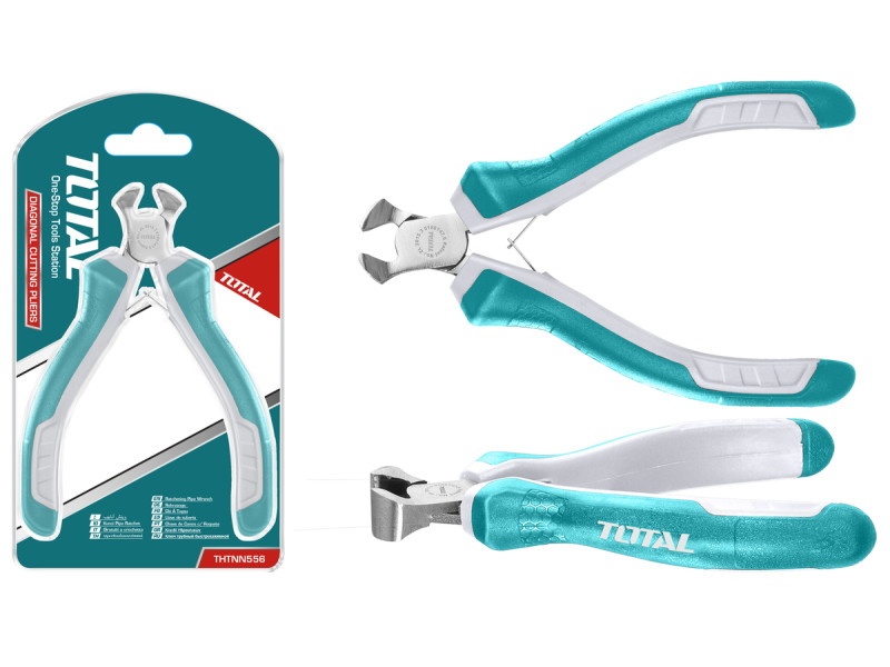 TOTAL MINI END CUTTING PLIER 115mm / 4.5" (THTMN556)